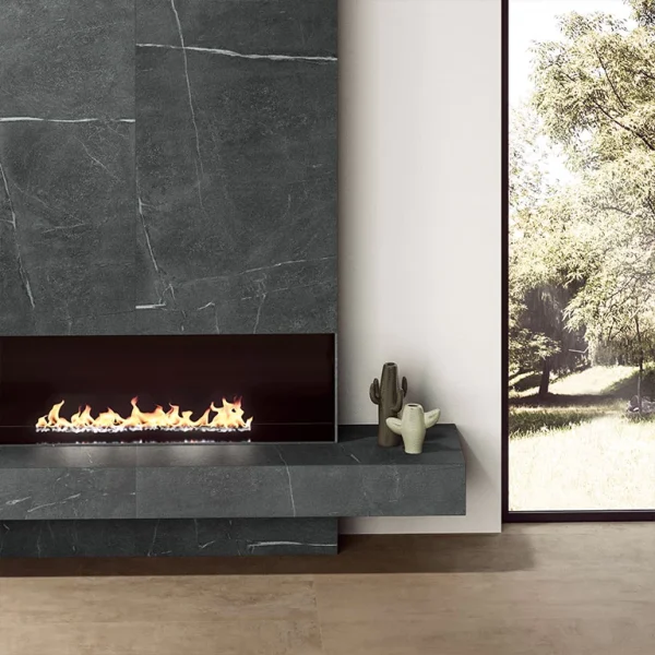 Atlas Plan Soapstone Dark 12mm Porselen Tezgah