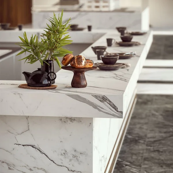 Atlas Plan Statuario Supremo 12mm Porselen Tezgah