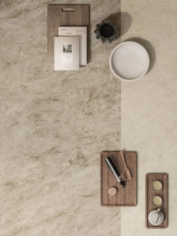 Atlas Plan Taj Mahal Noisette 12mm Porselen Tezgah