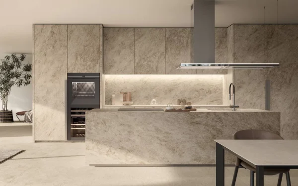 Atlas Plan Taj Mahal Noisette 12mm Porselen Tezgah