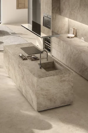 Atlas Plan Taj Mahal Noisette 12mm Porselen Tezgah