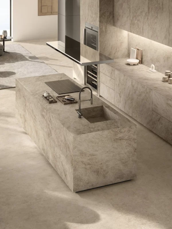 Atlas Plan Taj Mahal Noisette 12mm Porselen Tezgah