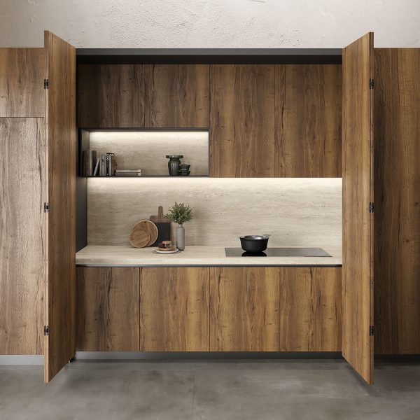 Atlas Plan Travertino Pearl 12mm Porselen Tezgah