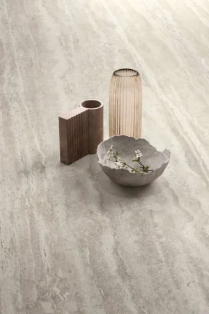 Atlas Plan Travertino Romano Silver 12mm Porselen Tezgah