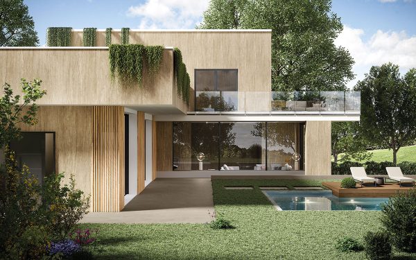 Atlas Plan Travertino Sand 12mm Porselen Tezgah