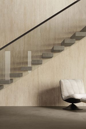 Atlas Plan Travertino Sand 12mm Porselen Tezgah