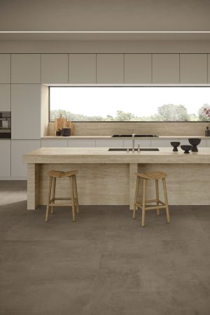 Atlas Plan Travertino Sand 12mm Porselen Tezgah