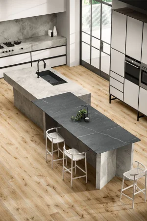 Atlas Plan White Cloud 12mm Porselen Tezgah