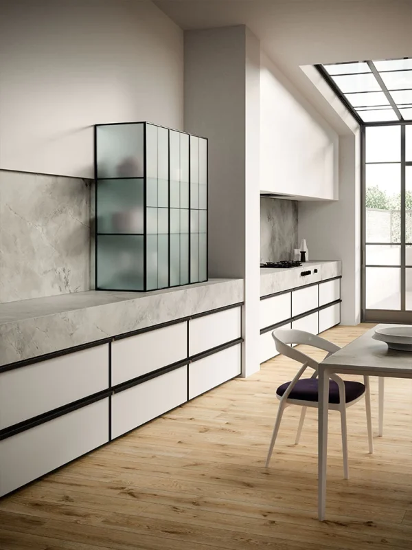 Atlas Plan White Cloud 12mm Porselen Tezgah