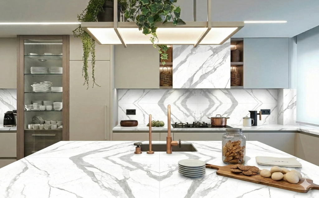 Bianco Statuario Venato