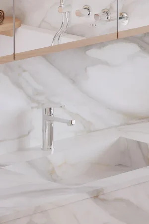 BiqSlab Calacatta Borghini Porselen Tezgah