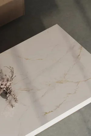 BiqSlab Calacatta Miele Porselen Tezgah
