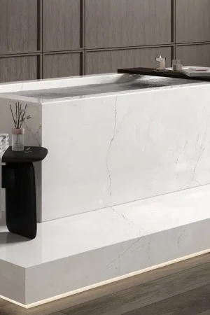 BiqSlab Clair Grey Porselen Tezgah