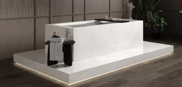 BiqSlab Clair Grey Porselen Tezgah