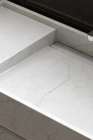 BiqSlab Clair Grey Porselen Tezgah