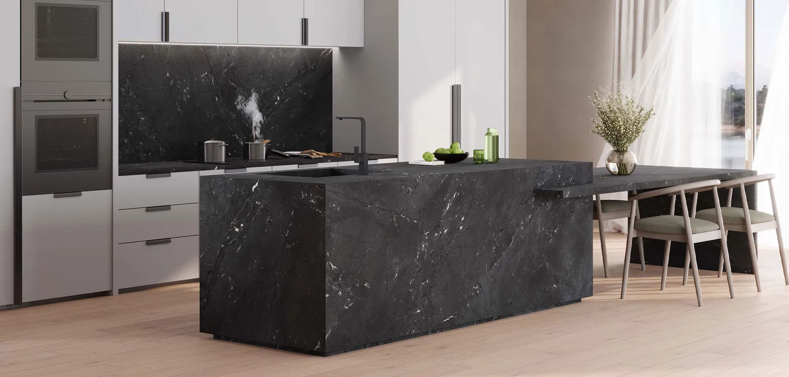 BiqSlab Cosmo Porselen Tezgah