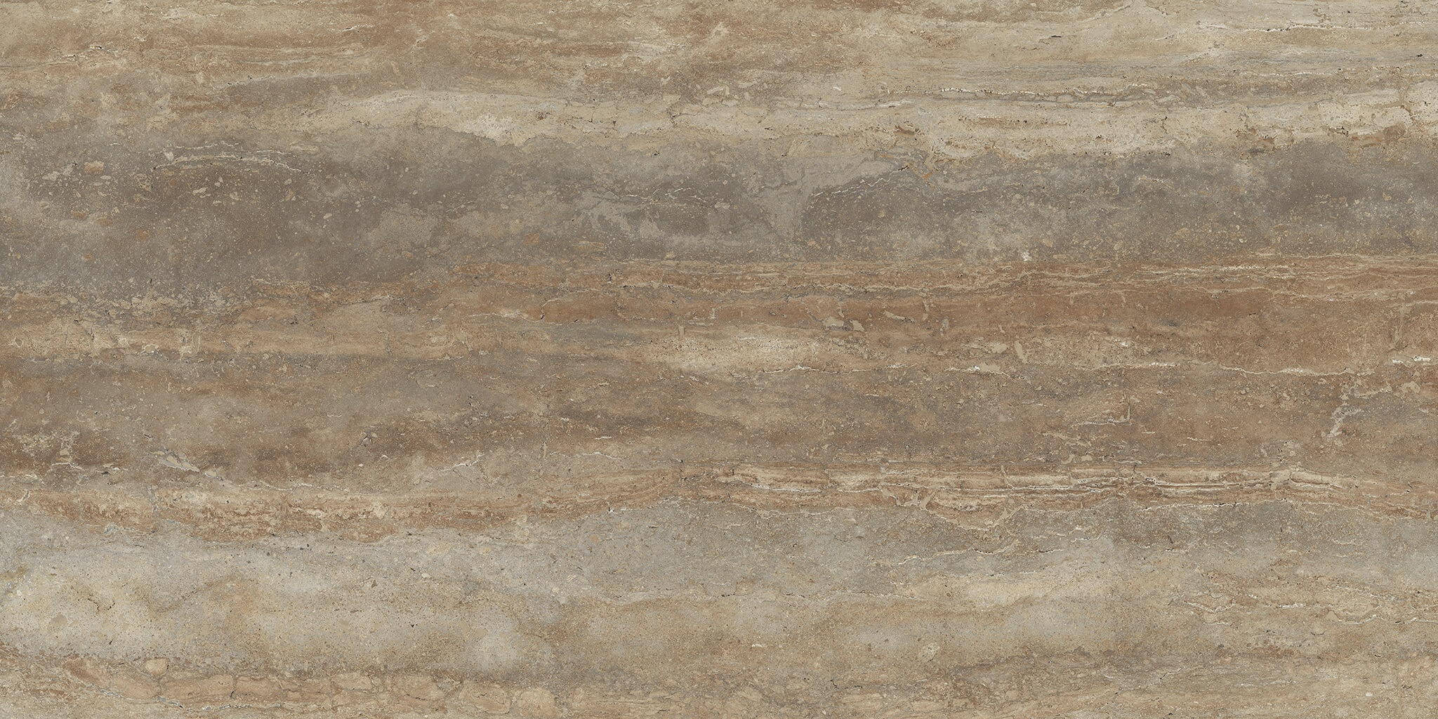 BiqSlab Desert Traverten Porselen Tezgah