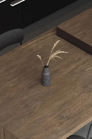 BiqSlab Ebony Porselen Tezgah