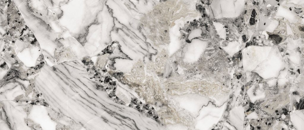 BiqSlab Gemstone Grey Porselen Tezgah