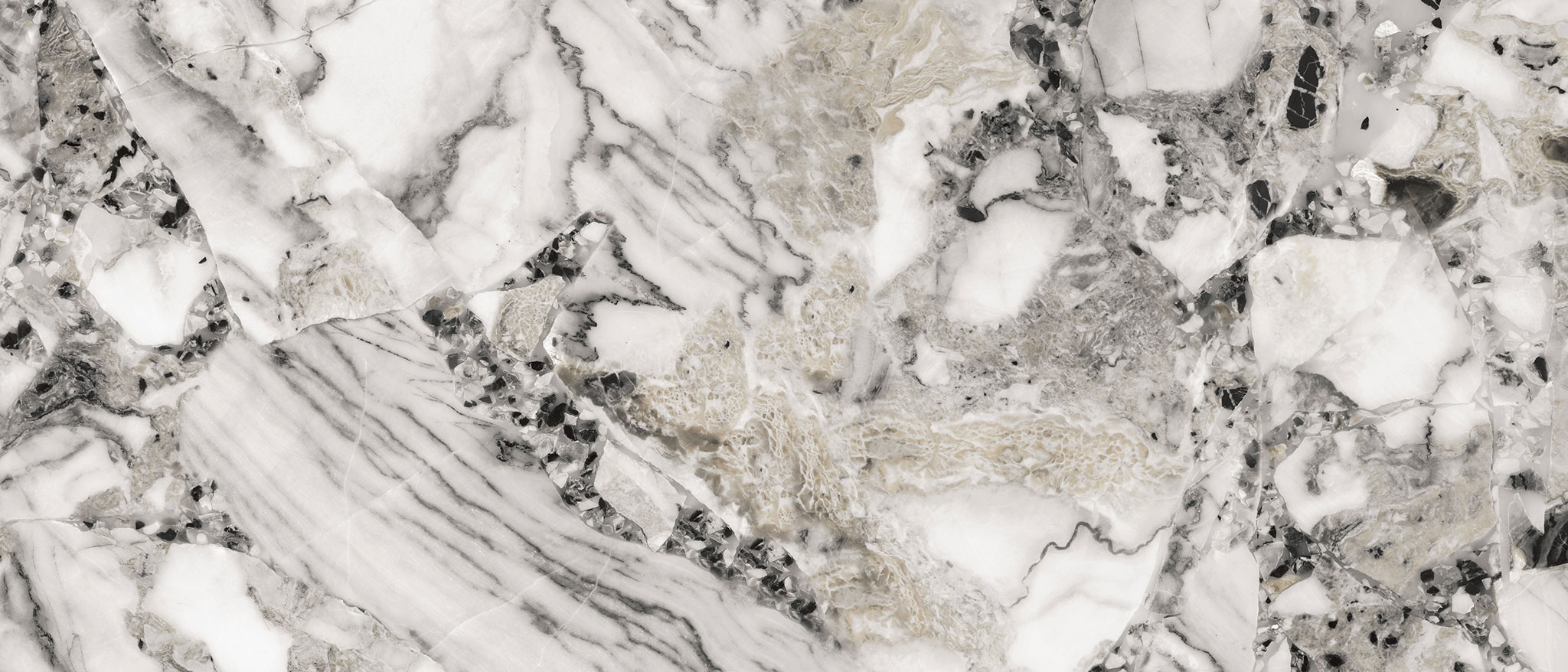 BiqSlab Gemstone Grey Porselen Tezgah