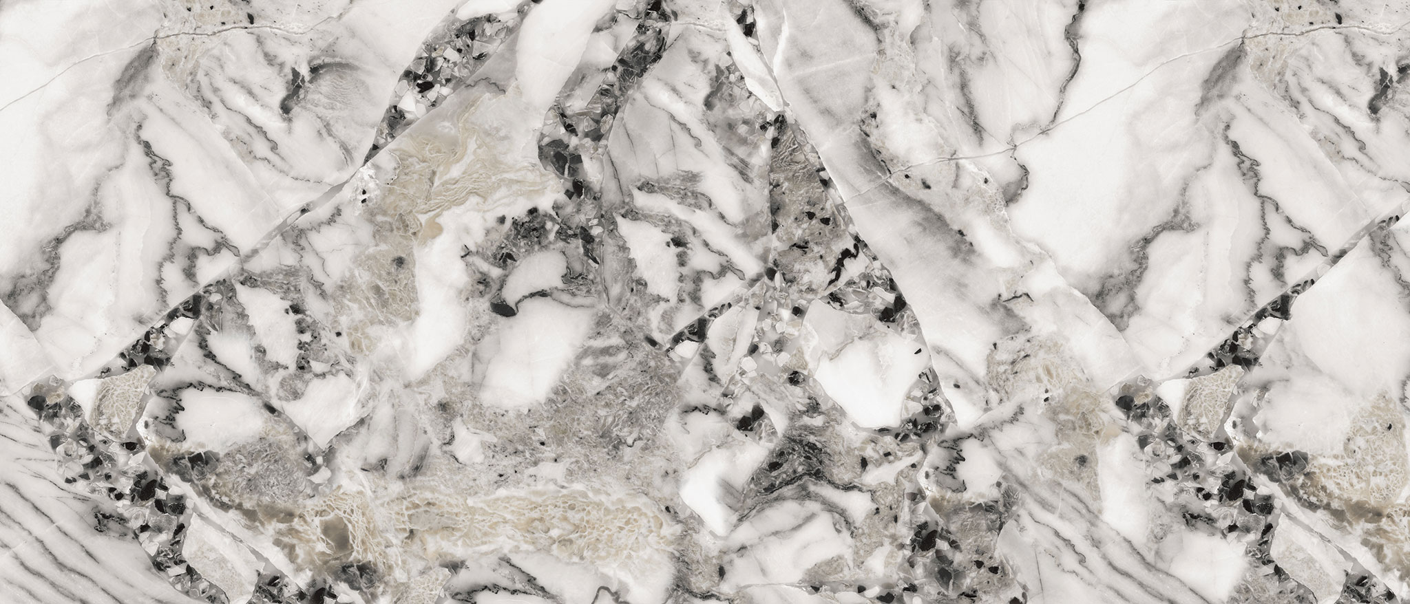 BiqSlab Gemstone Grey Porselen Tezgah