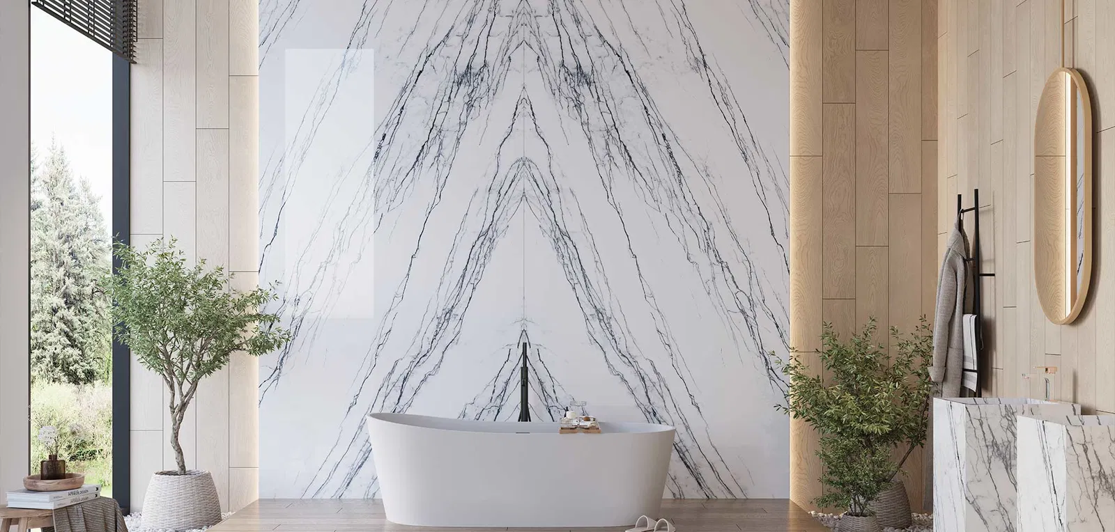 BiqSlab Greylac Porselen Tezgah