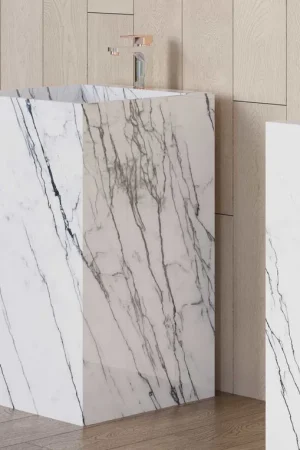 BiqSlab Greylac Porselen Tezgah