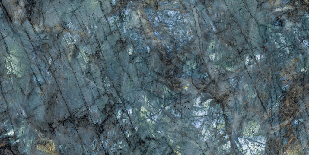 BiqSlab Lemurian Blue Porselen Tezgah