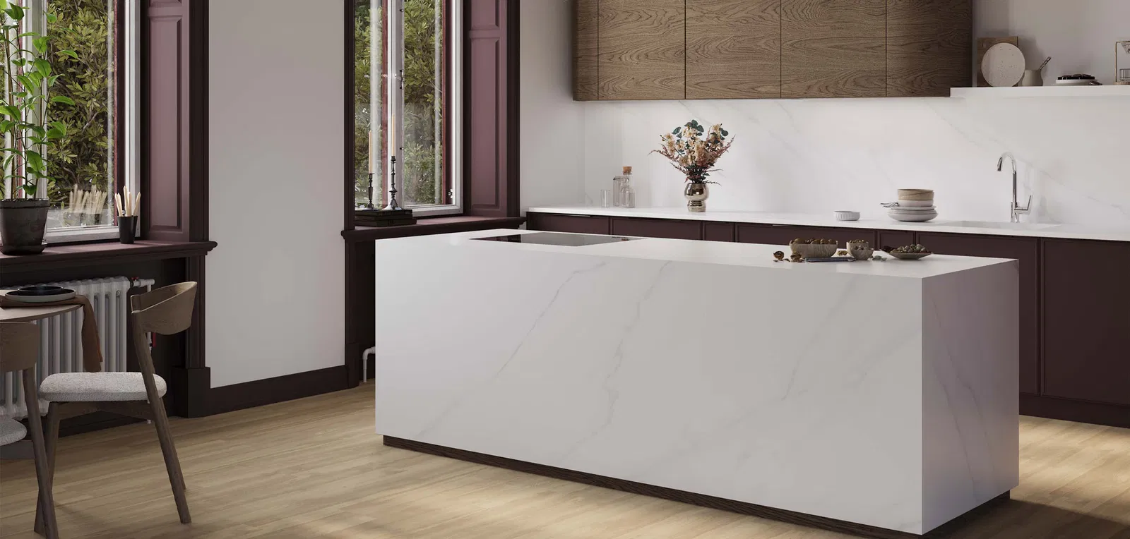 BiqSlab Lush Porselen Tezgah