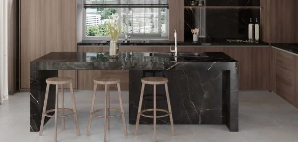 BiqSlab Marron Glace Porselen Tezgah