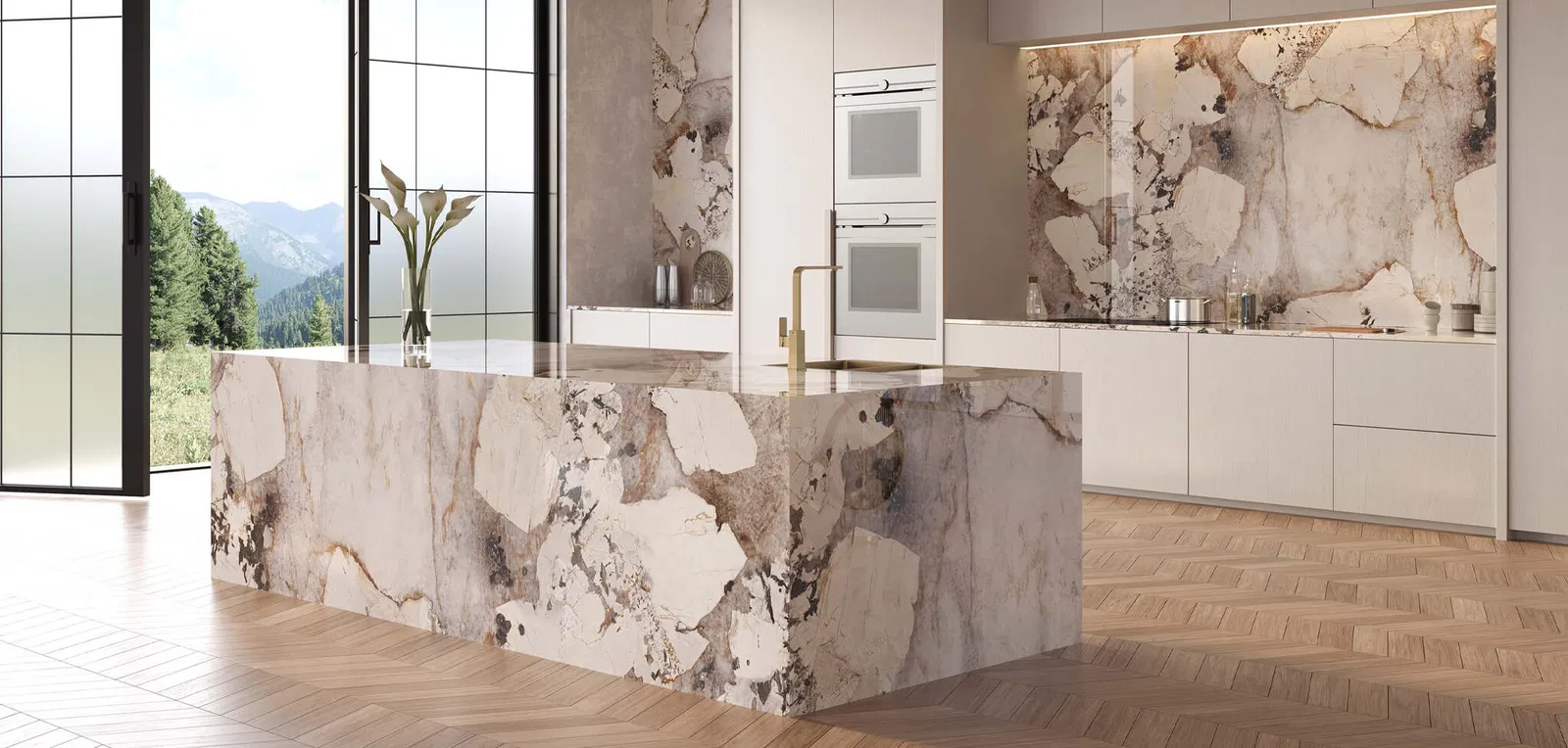 BiqSlab Patagonia Porselen Tezgah