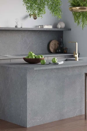 BiqSlab Silver Moon Porselen Tezgah