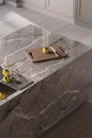 BiqSlab Silver Root Porselen Tezgah