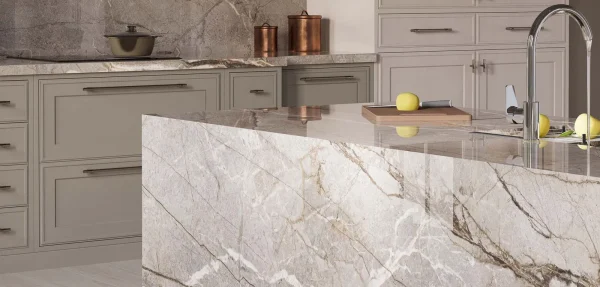 BiqSlab Silver Root Porselen Tezgah