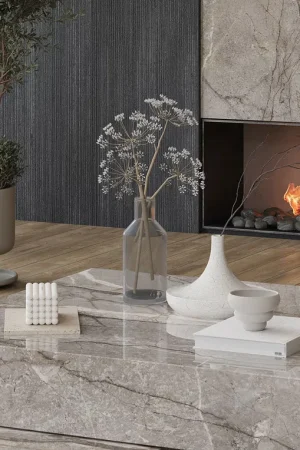 BiqSlab Silver Root Porselen Tezgah