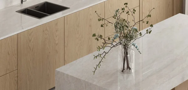 BiqSlab Taj Mahal Porselen Tezgah