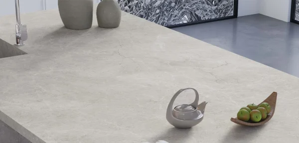 BiqSlab Tundra Grey Porselen Tezgah