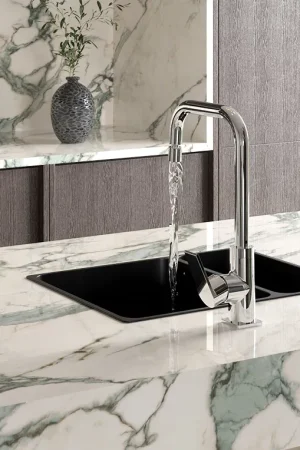 BiqSlab Verde Luna Porselen Tezgah