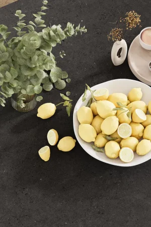 Biqslab Argento Nero Porselen Tezgah