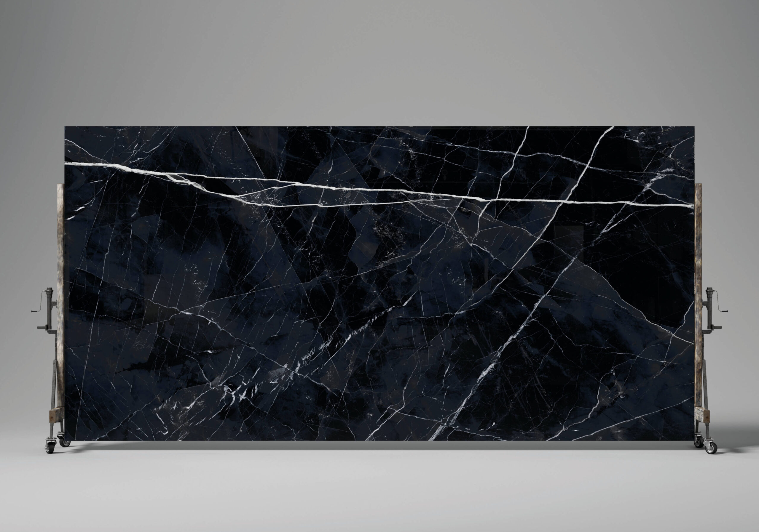 Calacatta Black | Level Porselen Tezgah