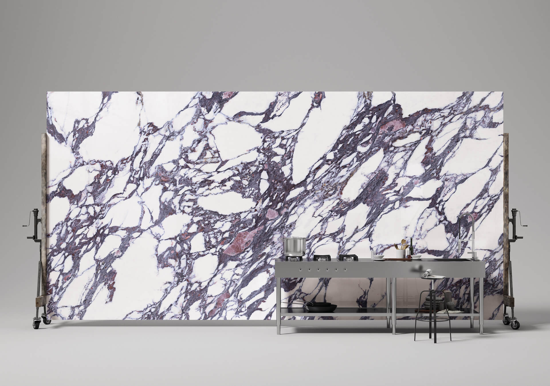 Calacatta Viola | Level Porselen Tezgah