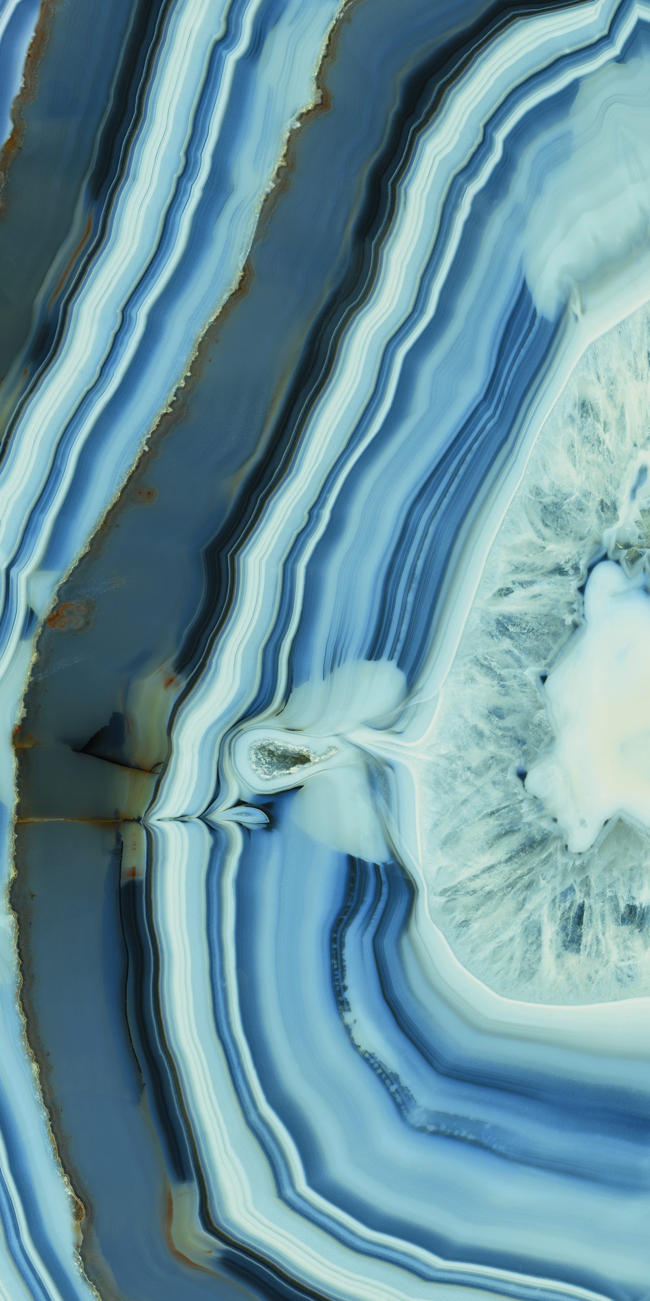 Fondovalle Agate Blue Velvet | Porselen Mutfak Tezgahı