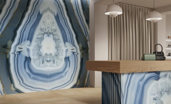 Fondovalle Agate Blue Velvet | Porselen Mutfak Tezgahı