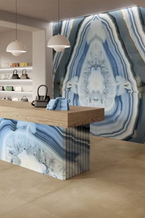 Fondovalle Agate Blue Velvet | Porselen Mutfak Tezgahı