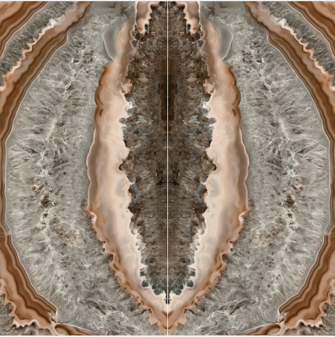 Fondovalle Agate Crystal Lace | Porselen Mutfak Tezgahı