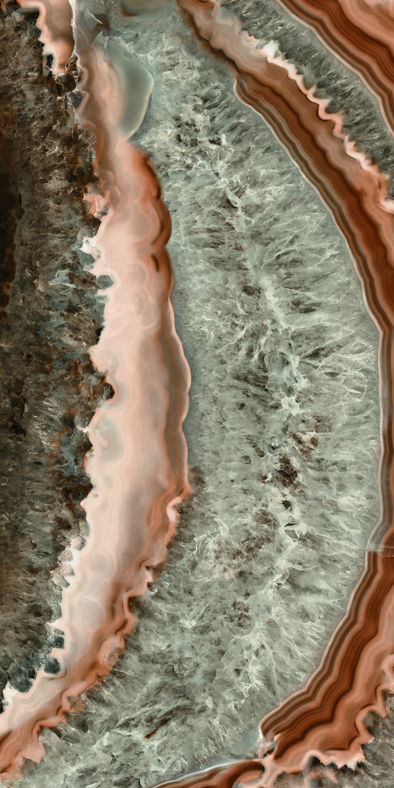 Fondovalle Agate Crystal Lace | Porselen Mutfak Tezgahı