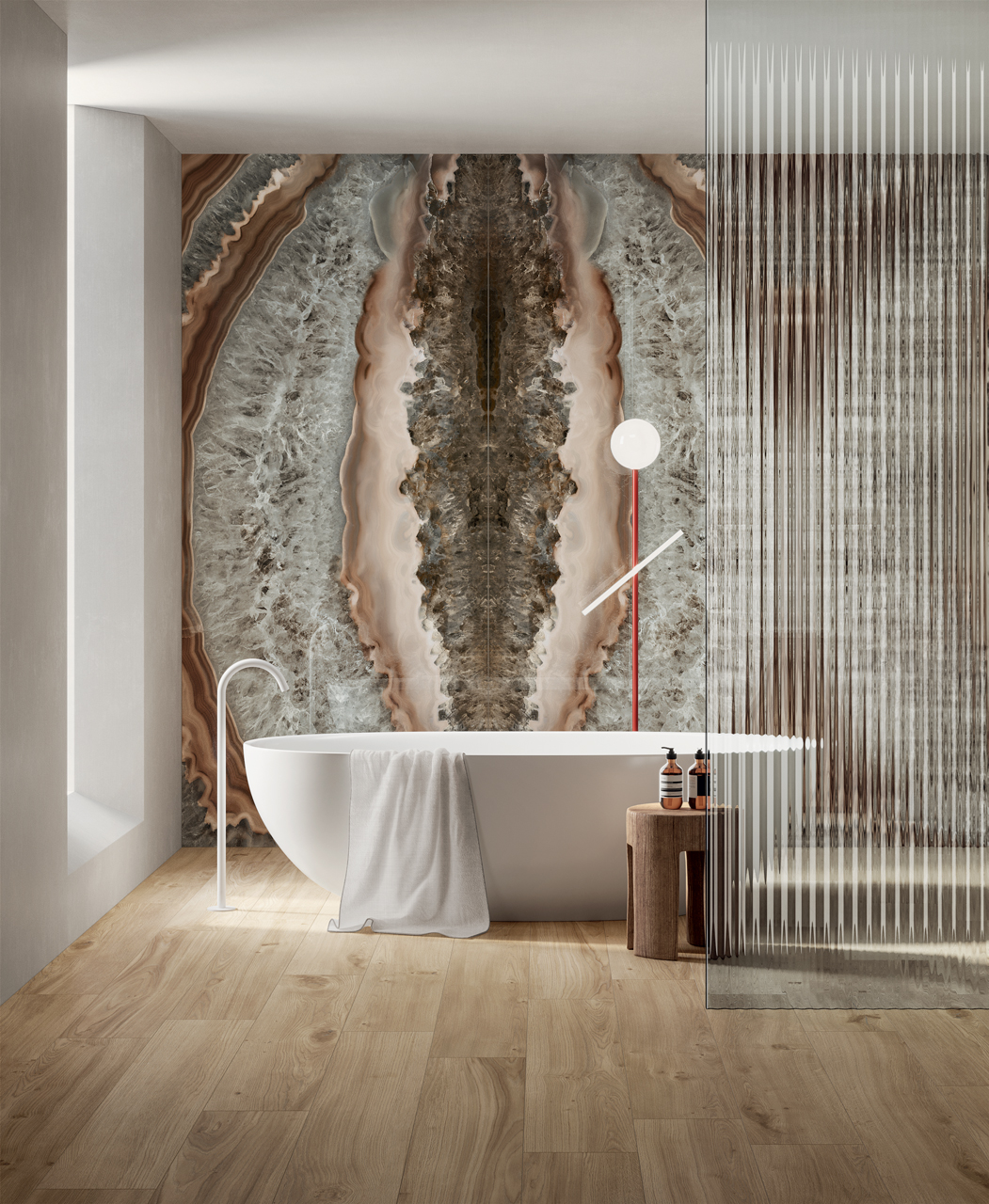 Fondovalle Agate Crystal Lace | Porselen Mutfak Tezgahı