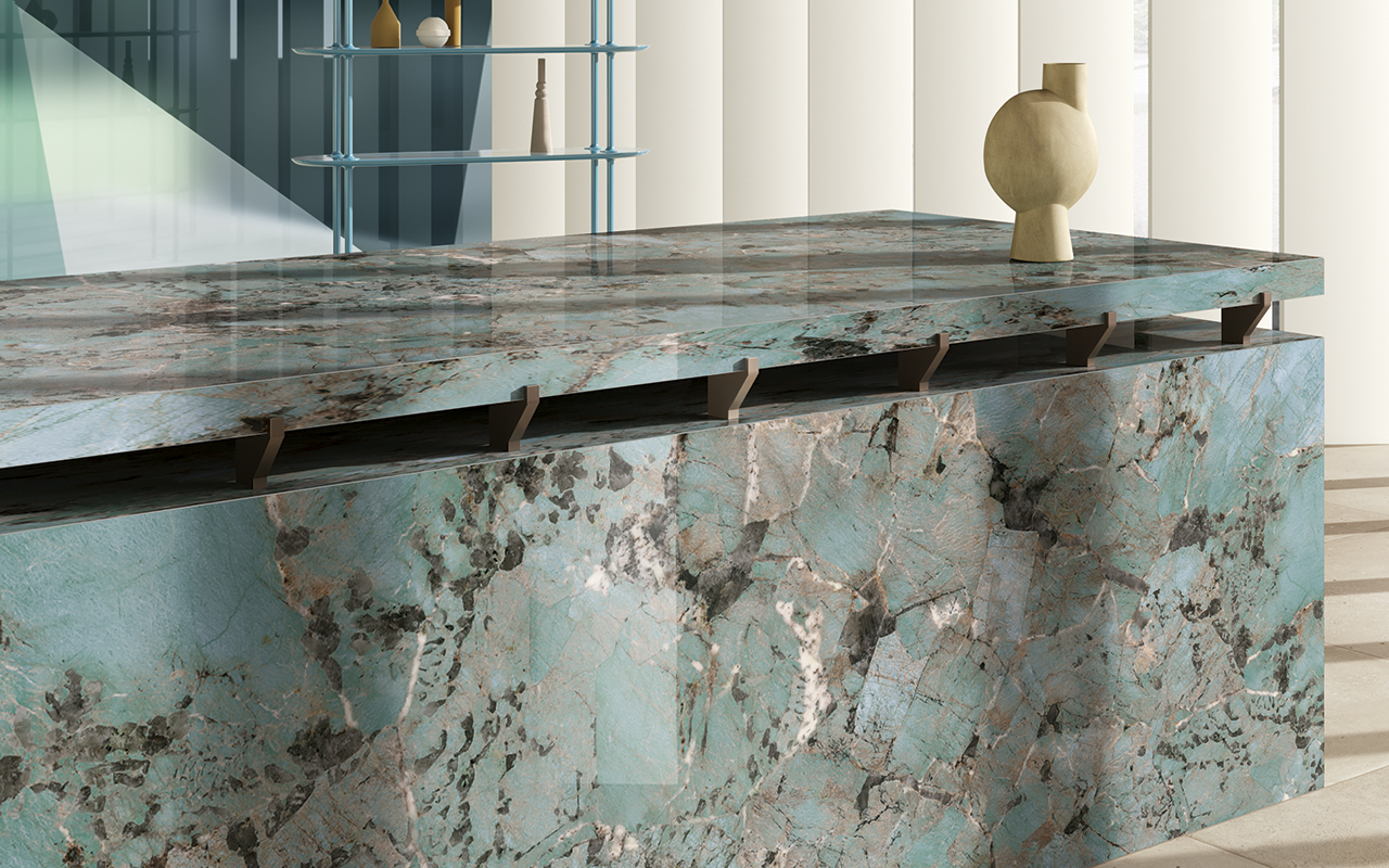 Fondovalle Amazonite | Porselen Mutfak Tezgahı