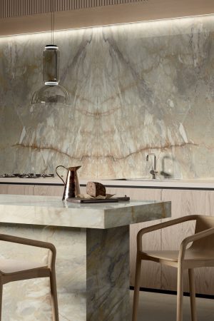 Fondovalle Breccia Van Gogh | Porselen Mutfak Tezgahı - Görsel 5