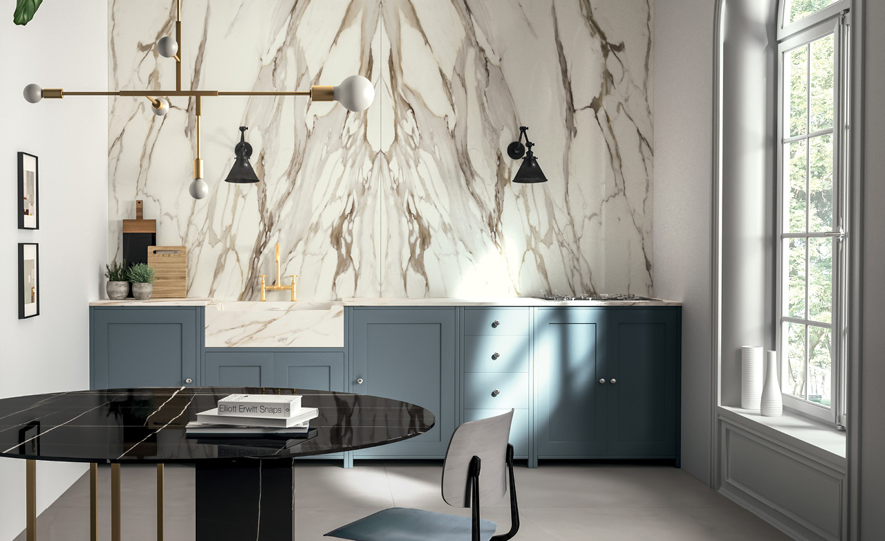 Fondovalle Calacatta Gold | Porselen Mutfak Tezgahı